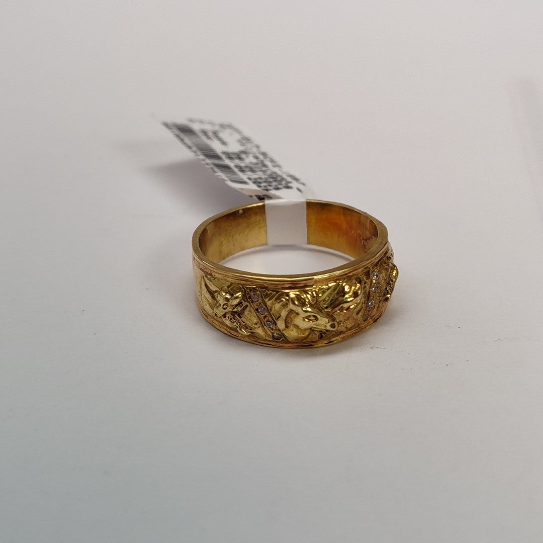 ANILLO ORO 14 K 7.2 GRMS (SEMINUEVO)