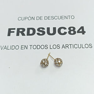 ARETES PAR ORO 10 K 3,70 GRMS (SEMINUEVO)