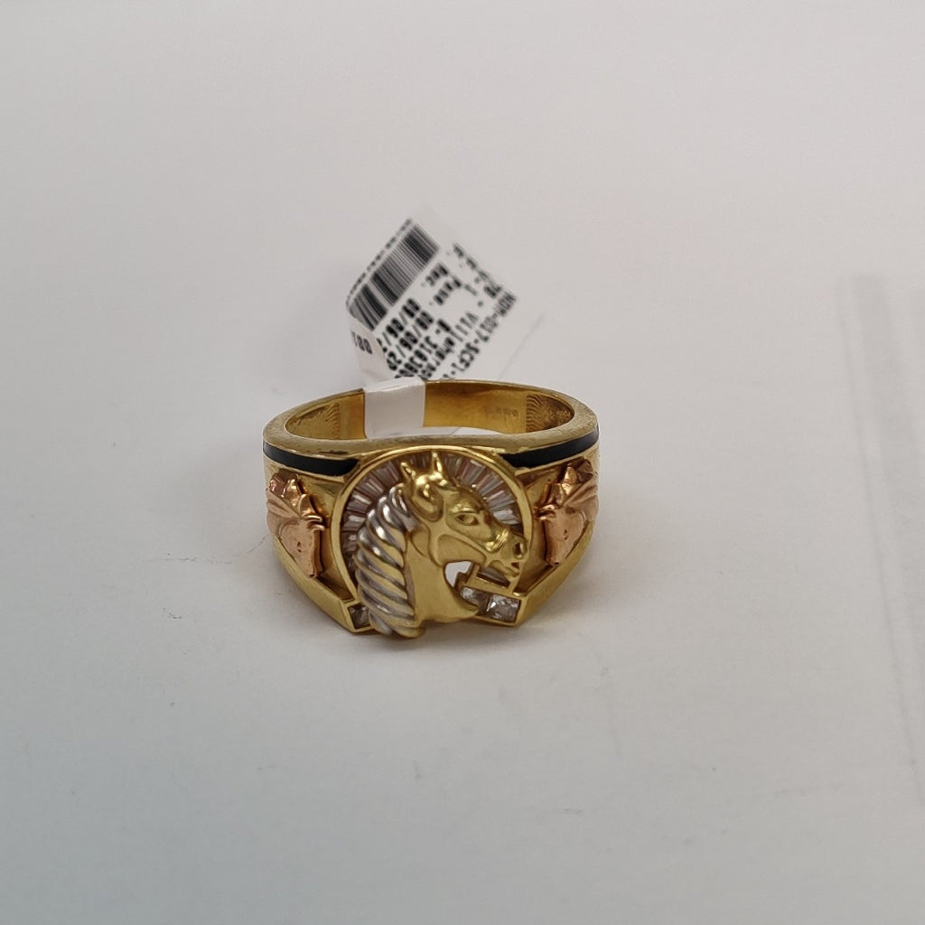 ANILLO ORO 14 K 7.3 GRMS (SEMINUEVO)