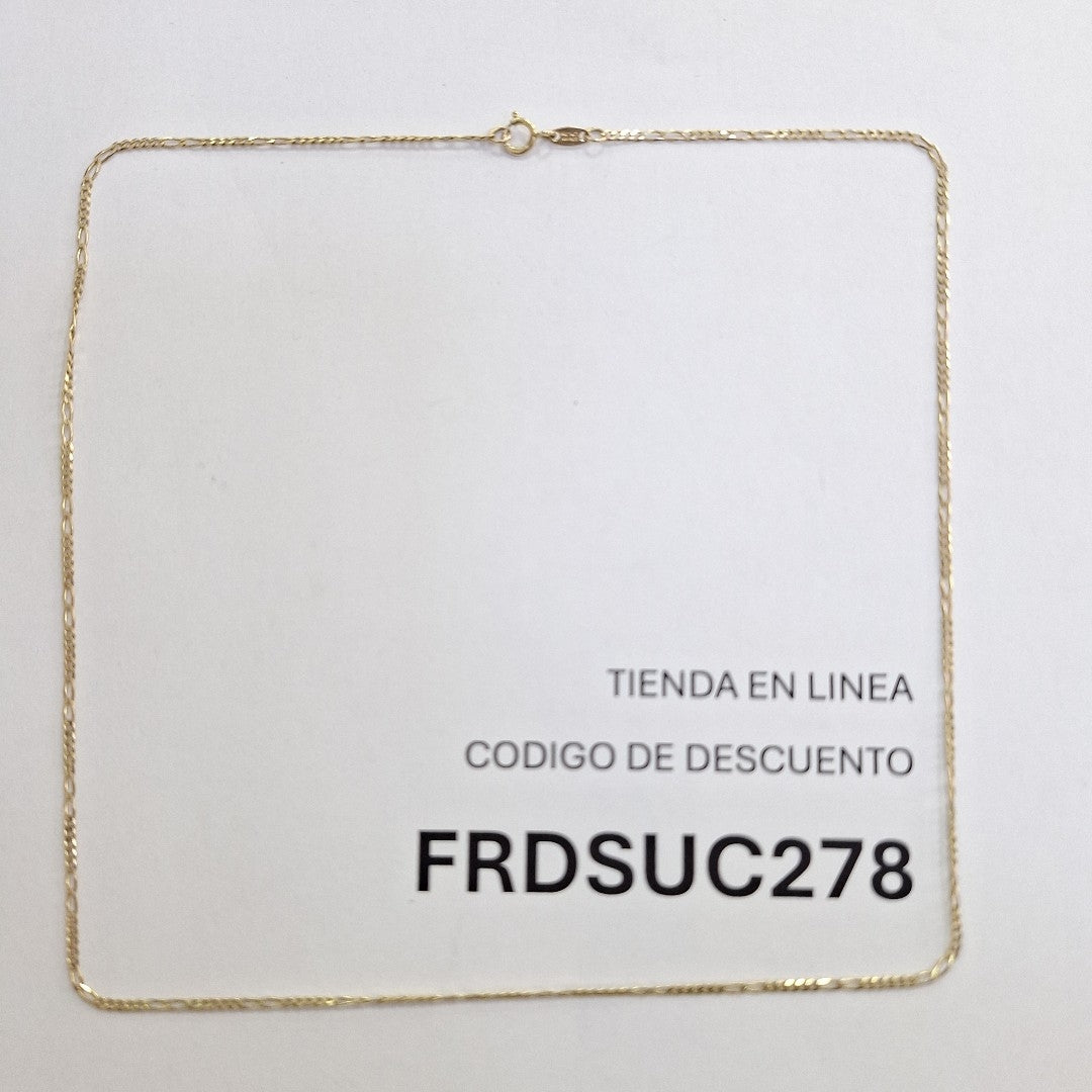 CADENA ORO 14 K 1.9 GRMS (SEMINUEVO)