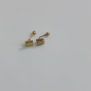 ARETES PAR ORO 10 K 0.4 GRMS (SEMINUEVO)