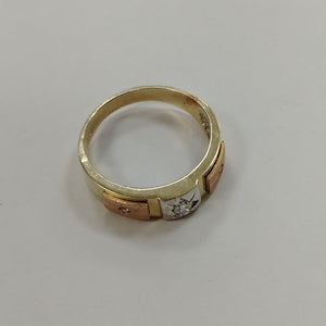 ANILLO ORO 14 K 5.4 GRMS (SEMINUEVO)