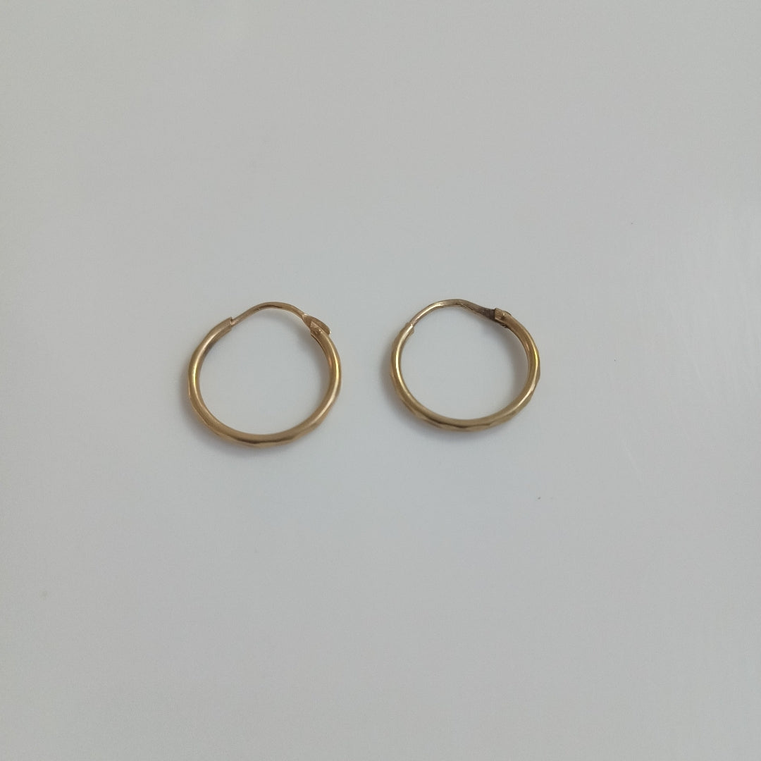 ARRACADAS PAR ORO 10 K 1 GRMS (SEMINUEVO)