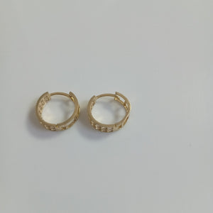 ARETES PAR ORO 10 K 2.4 GRMS (SEMINUEVO)