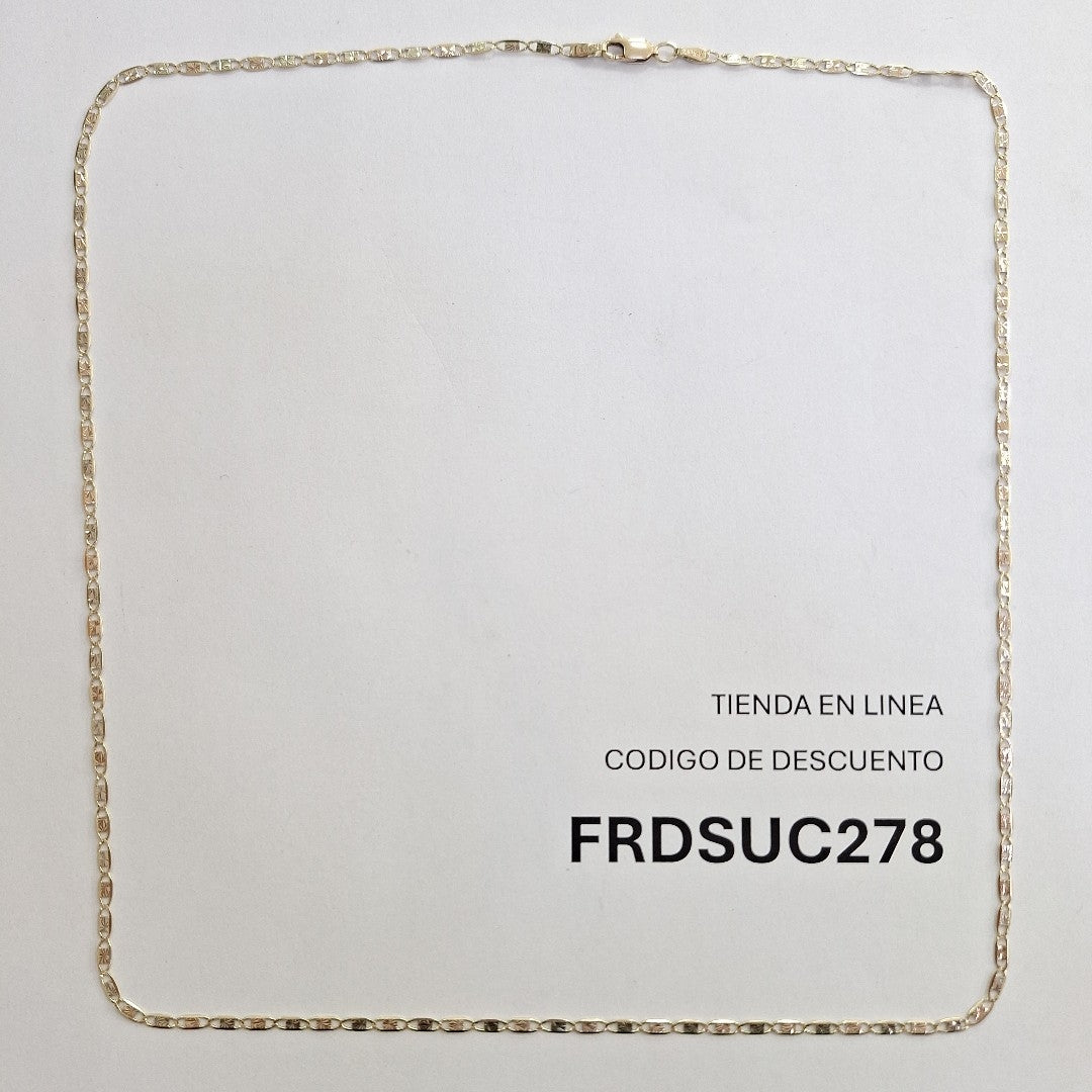 CADENA ORO 10 K 4,70 GRMS (SEMINUEVO)