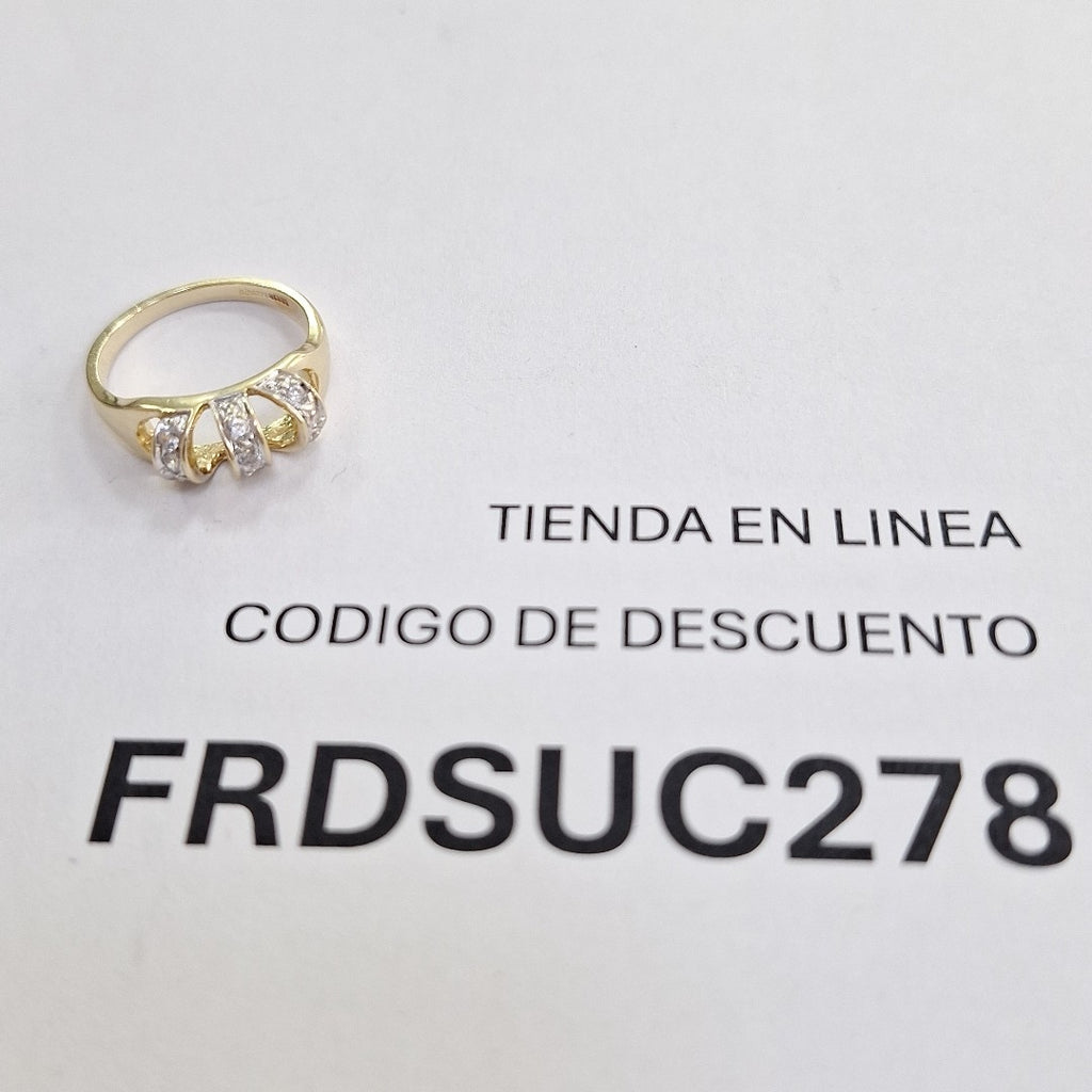 ANILLO ORO 14 K 3.5 GRMS (SEMINUEVO)