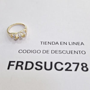 ANILLO ORO 14 K 3.5 GRMS (SEMINUEVO)