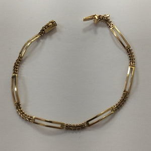 PULSERA ORO 14 K 5.9 GRMS (SEMINUEVO)