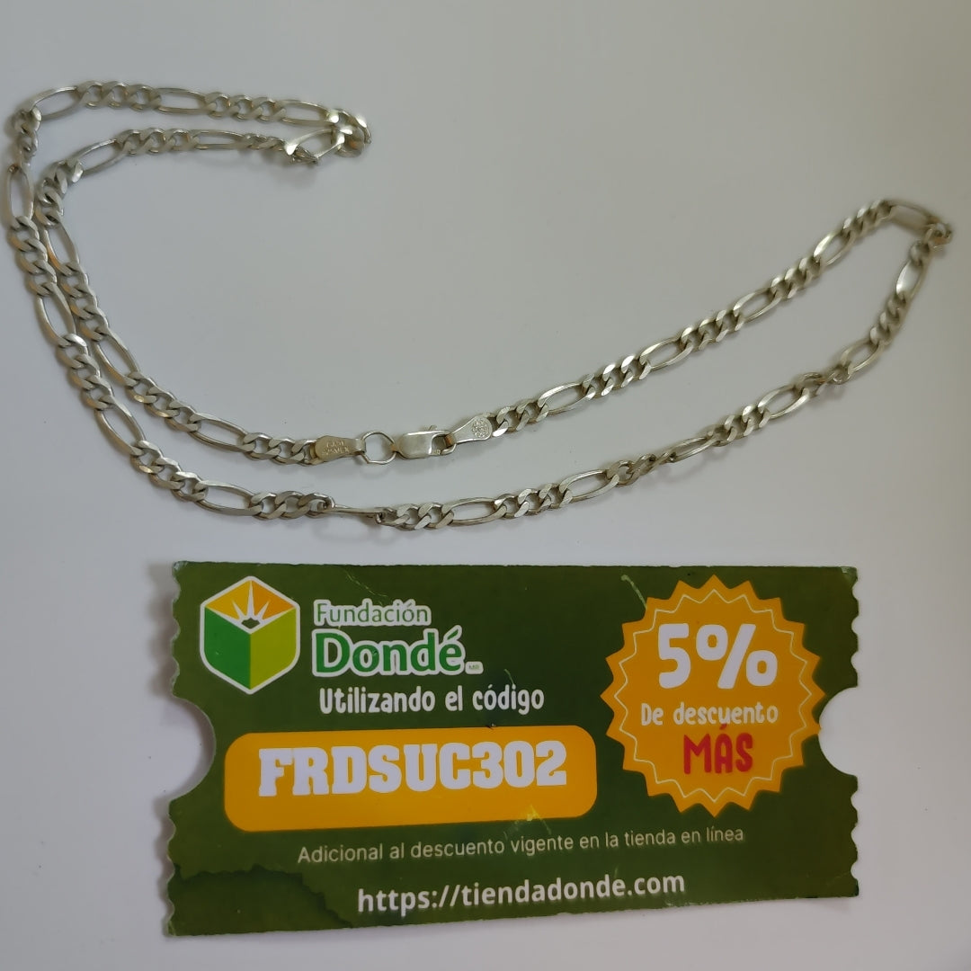 CADENA PLATA 10,60 GRMS (SEMINUEVO)