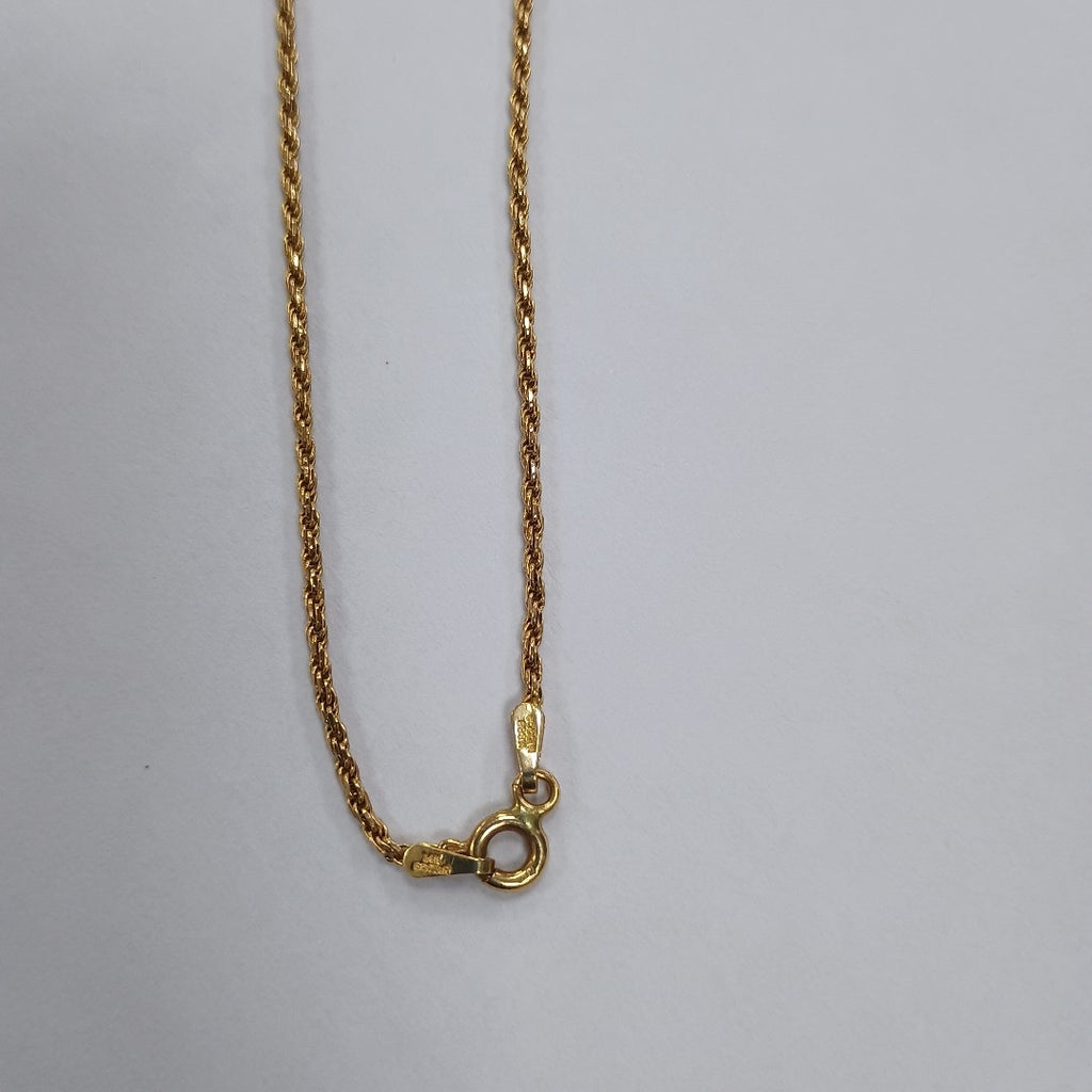 CADENA ORO 14 K 4.5 GRMS (SEMINUEVO)