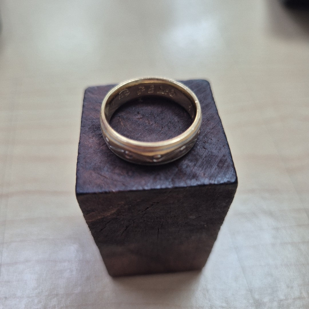 ARGOLLA ORO 14 K 3.2 GRMS (SEMINUEVO)