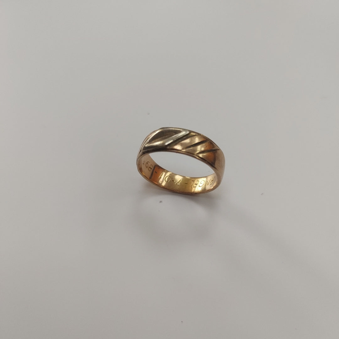 ARGOLLA ORO 10 K 4.4 GRMS (SEMINUEVO)