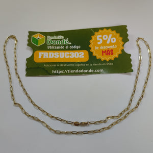 CADENA ORO 10 K 1.7 GRMS (SEMINUEVO)