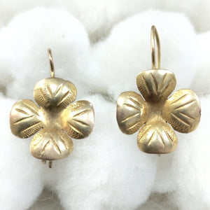 ARETES PAR ORO 10 K 1.4 GRMS (SEMINUEVO)
