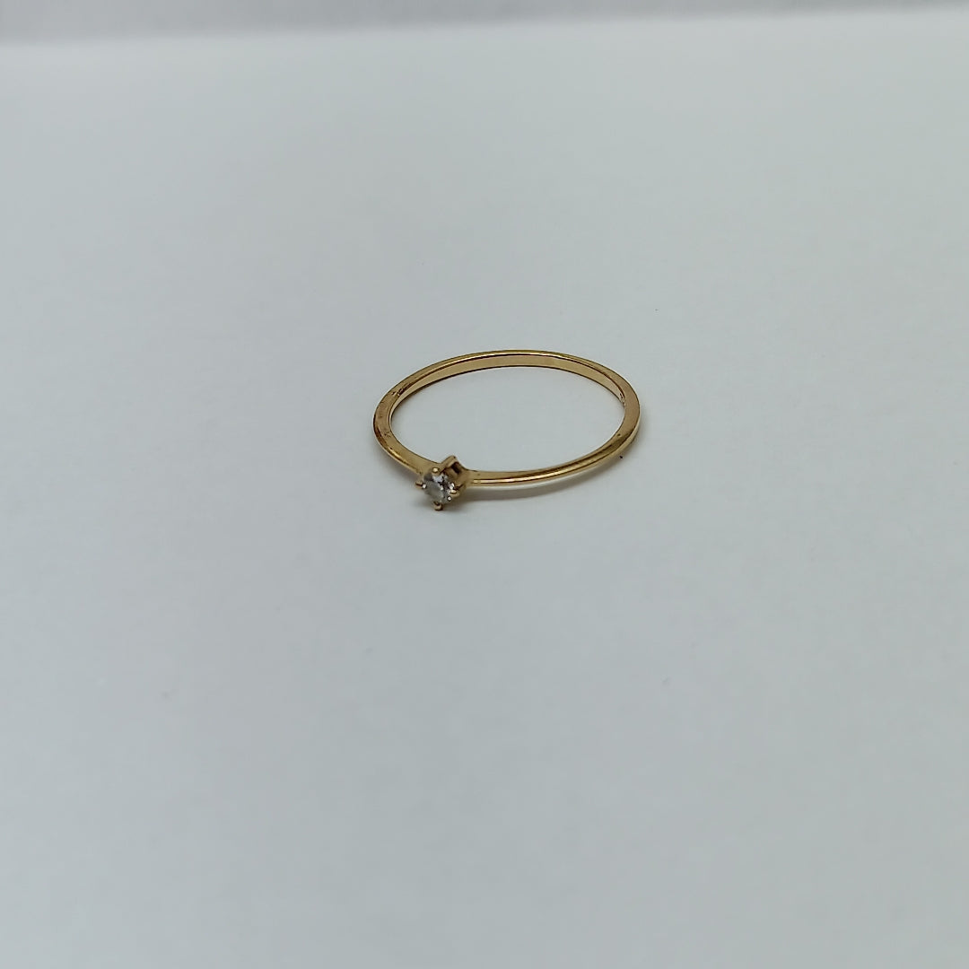 SOLITARIO ORO 18 K 0.7 GRMS (SEMINUEVO)