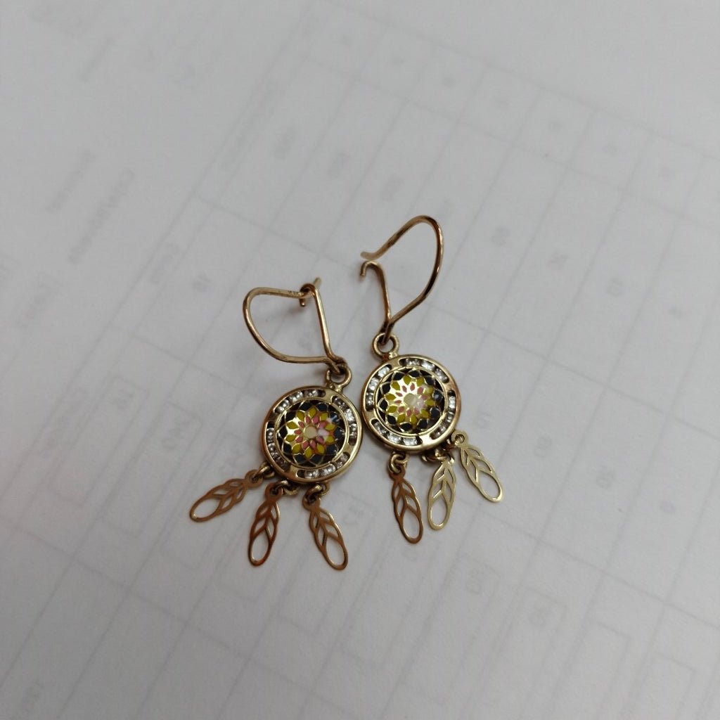 ARETES PAR ORO 10 K 2 GRMS (SEMINUEVO)