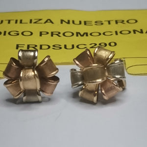 BROQUELES PAR ORO 14 K 3.3 GRMS (SEMINUEVO)
