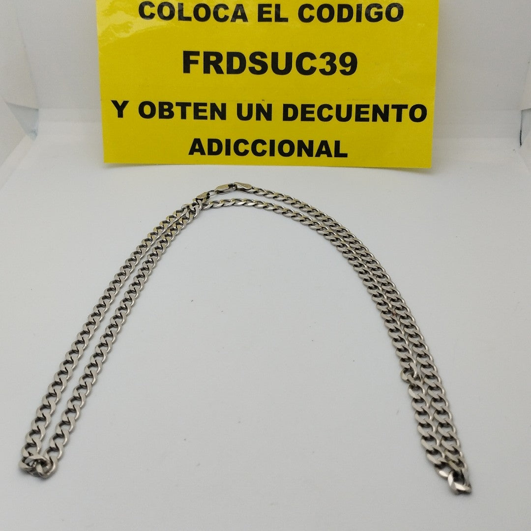 CADENA PLATA 19,40 GRMS (SEMINUEVO)