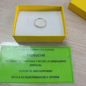 ANILLITO ORO 14 K 0.9 GRMS (SEMINUEVO)