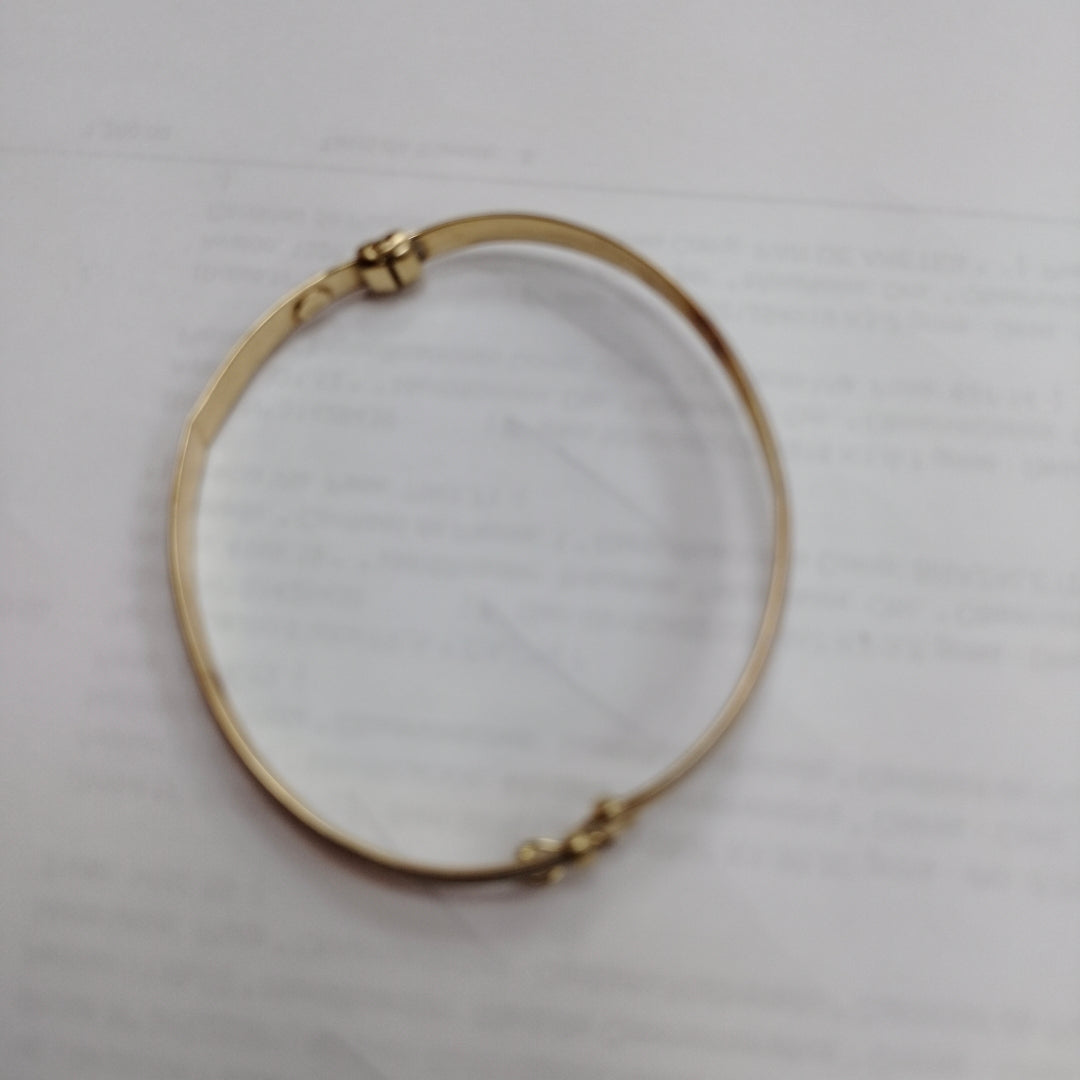 BRAZALETE ORO 10 K 3.8 GRMS (SEMINUEVO)