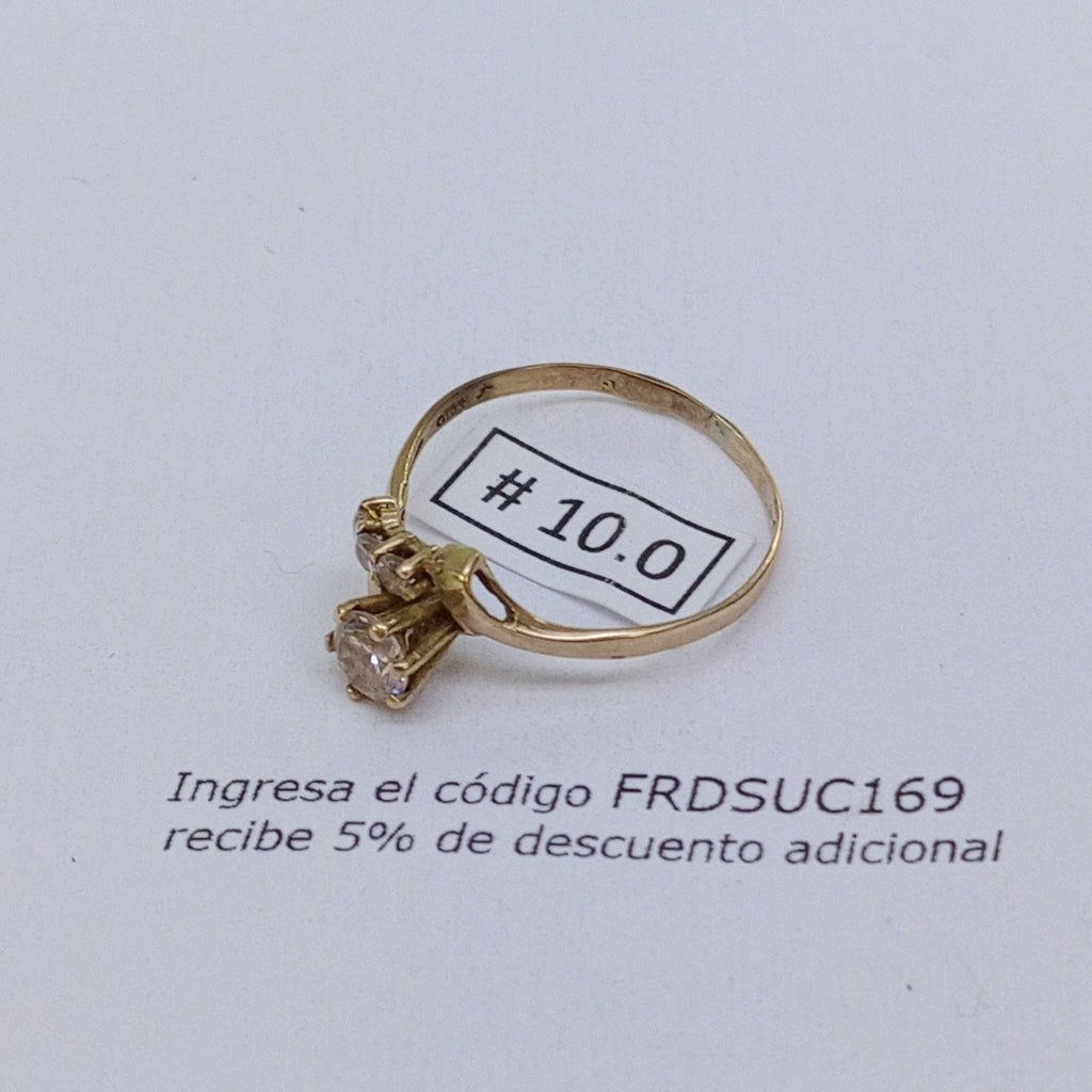 ANILLITO ORO 10 K 1.8 GRMS (SEMINUEVO)