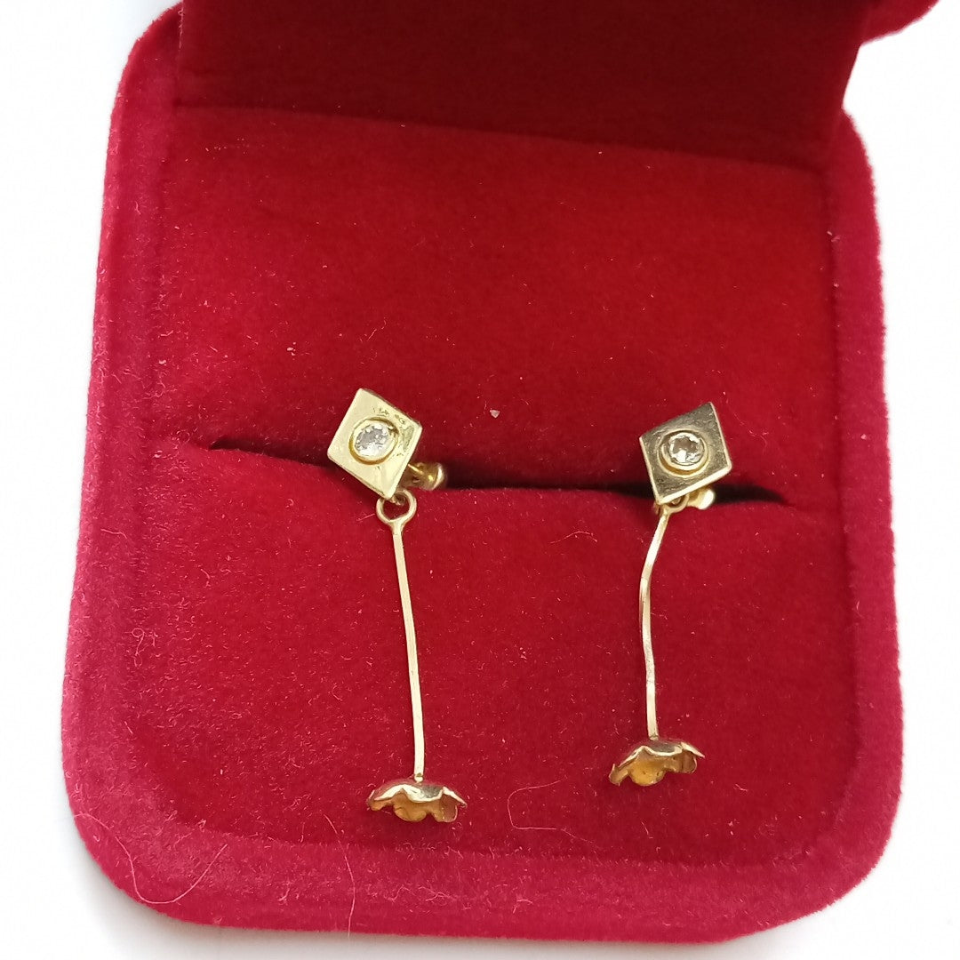 BROQUELES PAR ORO 10 K 0.6 GRMS (SEMINUEVO)