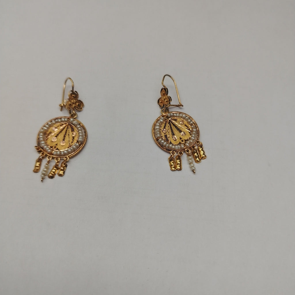 ARETES PAR ORO 10 K 5.7 GRMS (SEMINUEVO)