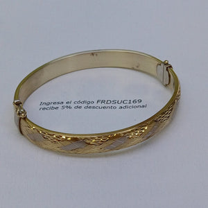 PULSERA RIGIDA ORO 14 K 10.5 GRMS (SEMINUEVO)