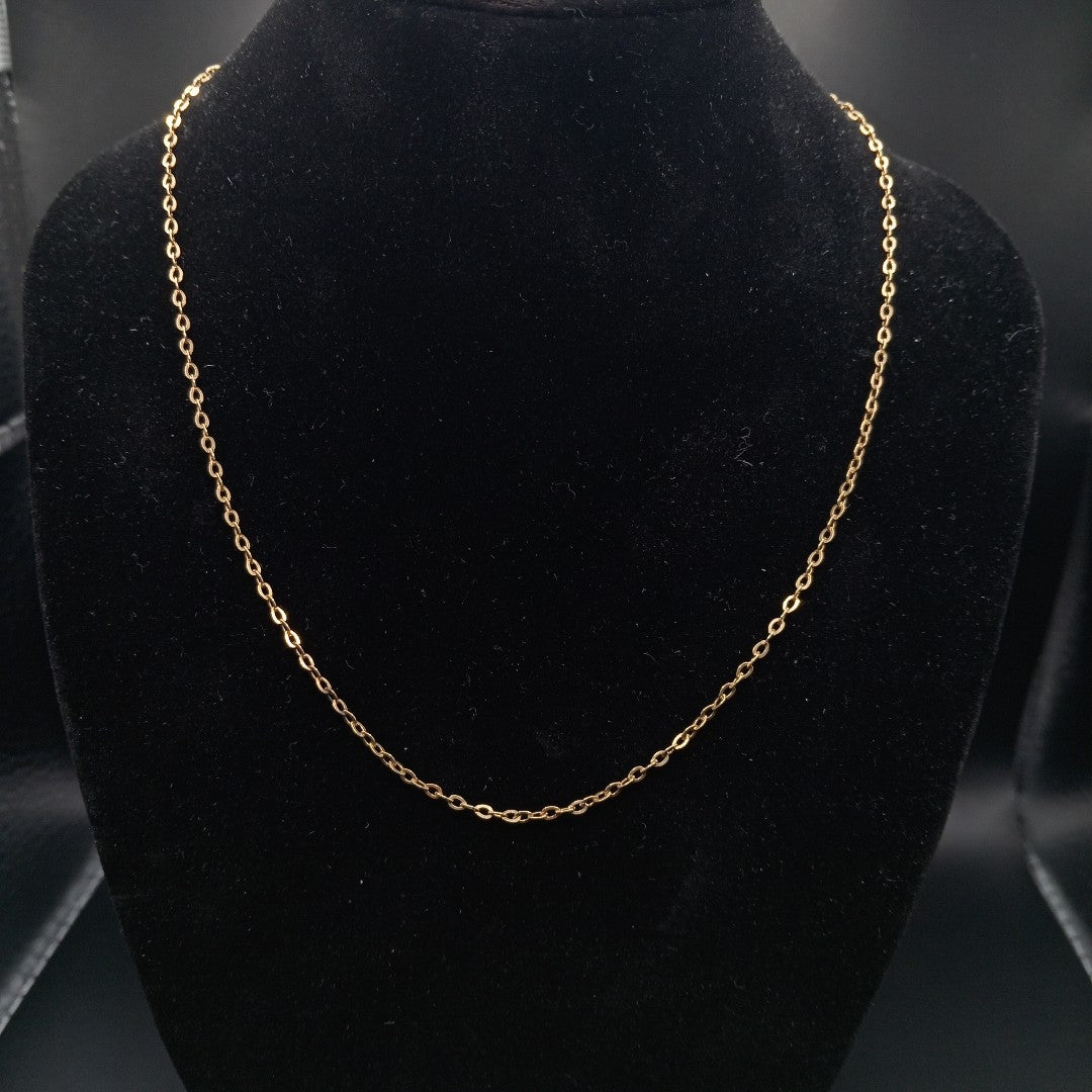 GARGANTILLA ORO 14 K 2.2 GRMS (SEMINUEVO)