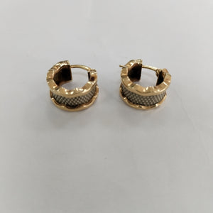 ARRACADAS PAR ORO 10 K 2.9 GRMS (SEMINUEVO)