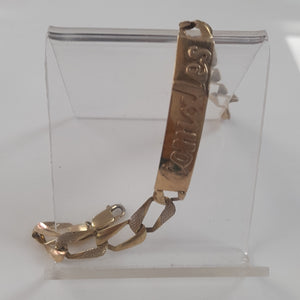 ESCLAVA ORO 10 K 9.4 GRMS (SEMINUEVO)