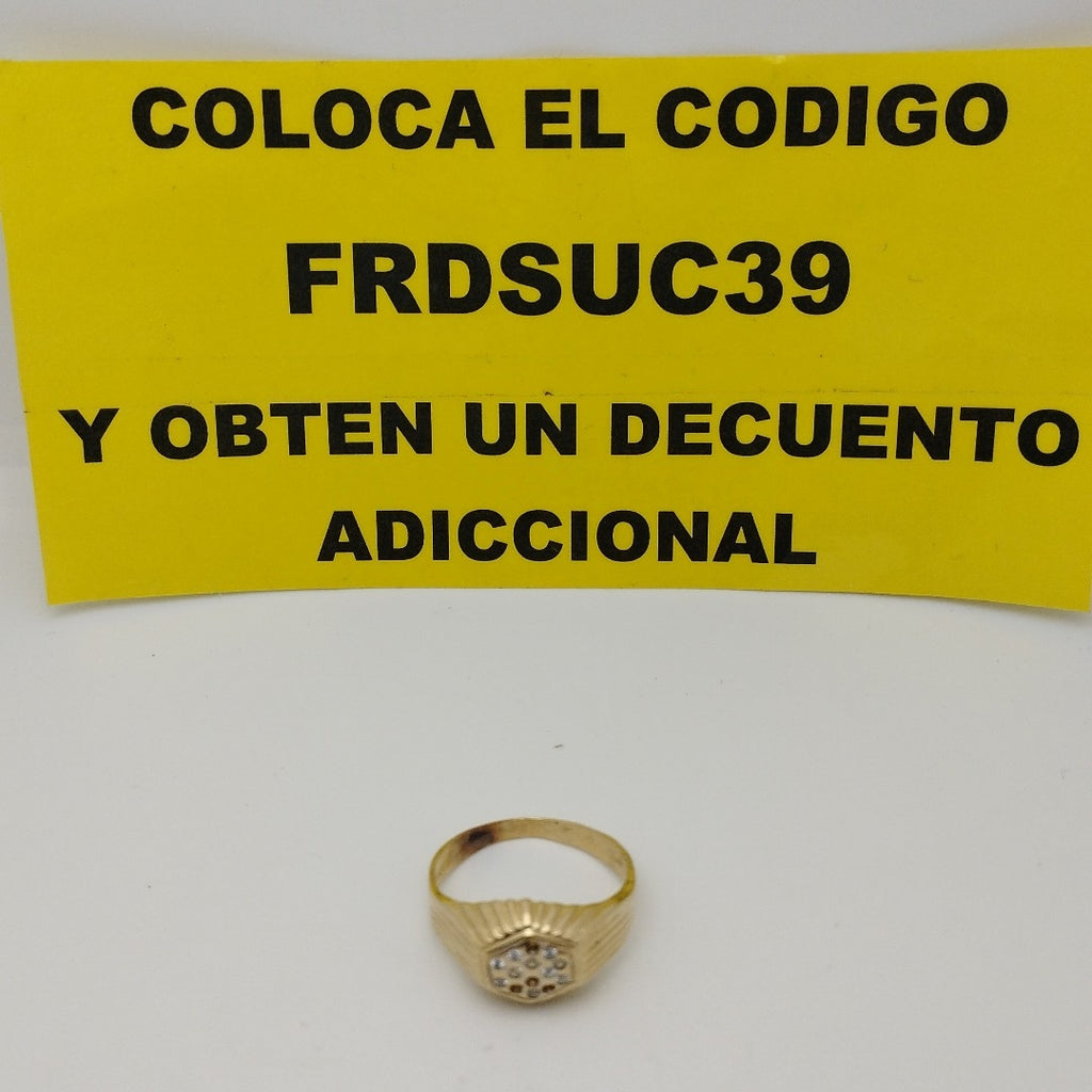 ANILLO ORO 14 K 4.7 GRMS (SEMINUEVO)
