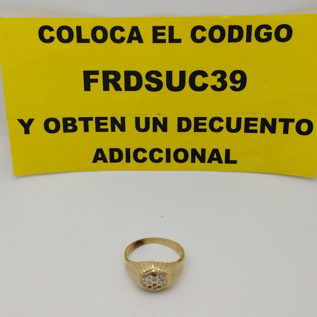 ANILLO ORO 14 K 4.7 GRMS (SEMINUEVO)