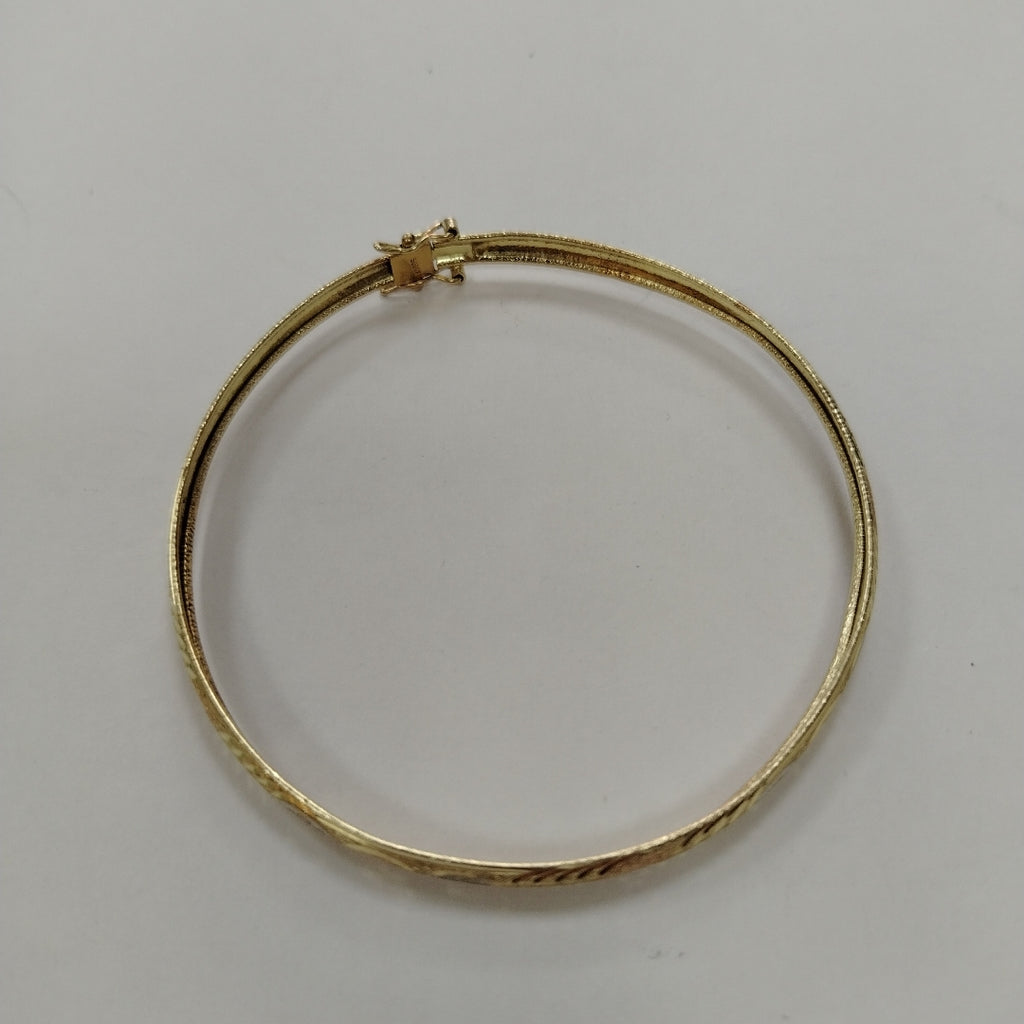 PULSERA RIGIDA ORO, ORO COMBINADO 10 K 5.5 GRMS (SEMINUEVO)