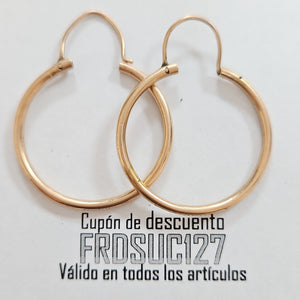 ARRACADAS PAR ORO 10 K 2.8 GRMS (SEMINUEVO)