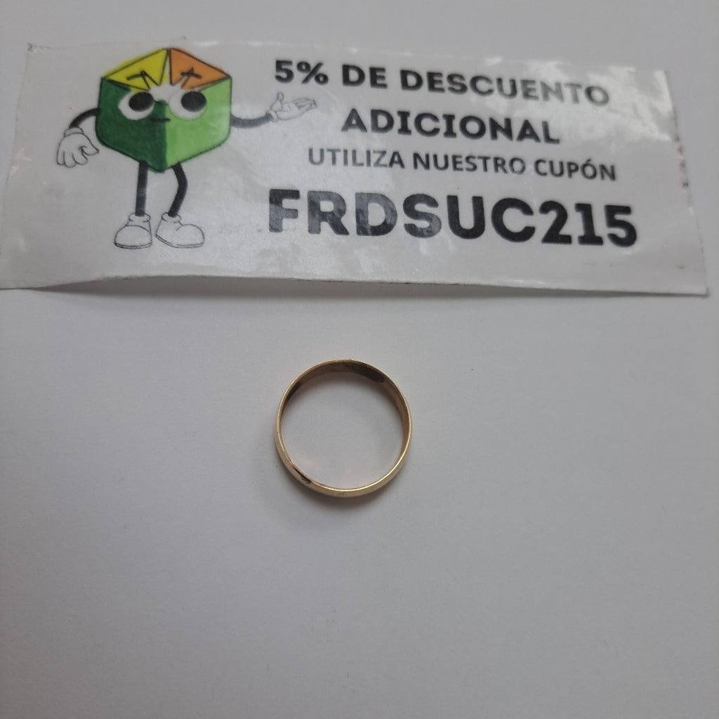 ARGOLLA ORO 14 K 2.7 GRMS (SEMINUEVO)