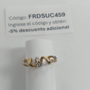 ANILLOS DAMA ORO 14K 2.7 (NUEVO)