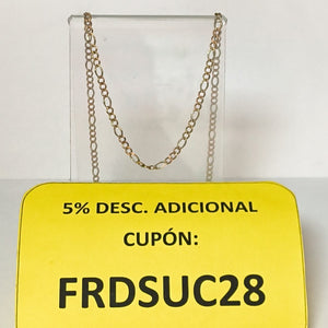 CADENA ORO 8 K 4.4 GRMS (SEMINUEVO)