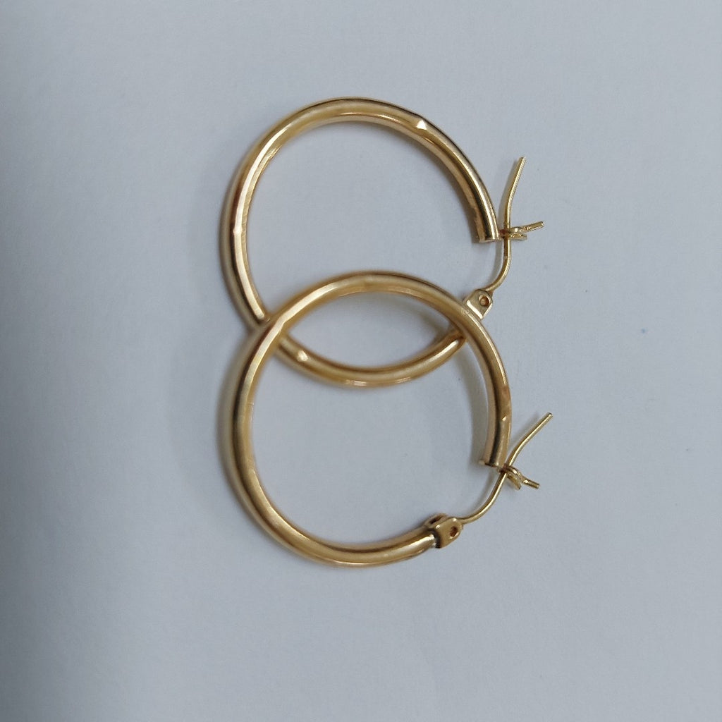ARRACADAS PAR ORO 14 K 2 GRMS (SEMINUEVO)