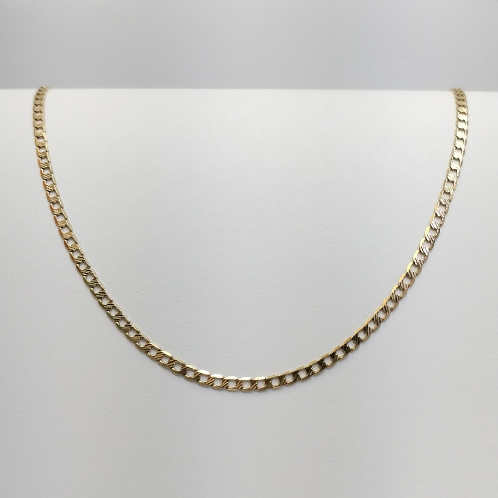CADENA ORO, RODIADO 14 K 7.1 GRMS (SEMINUEVO)