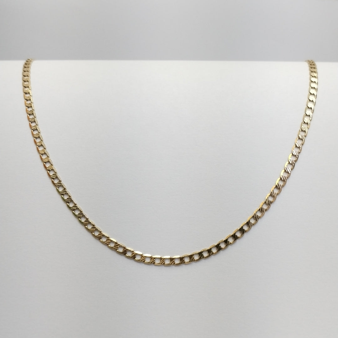CADENA ORO, RODIADO 14 K 7.1 GRMS (SEMINUEVO)
