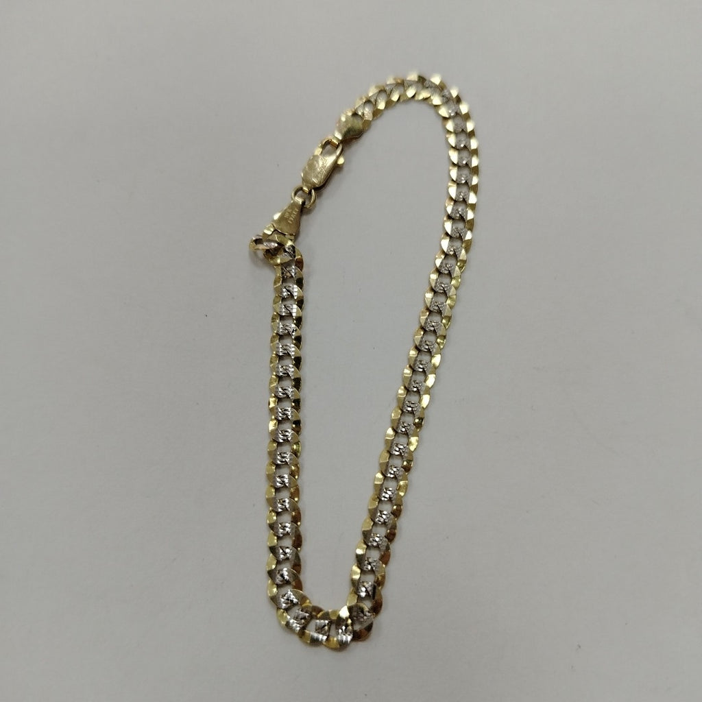 PULSERA ORO, RODIADO 10 K 5.6 GRMS (SEMINUEVO)