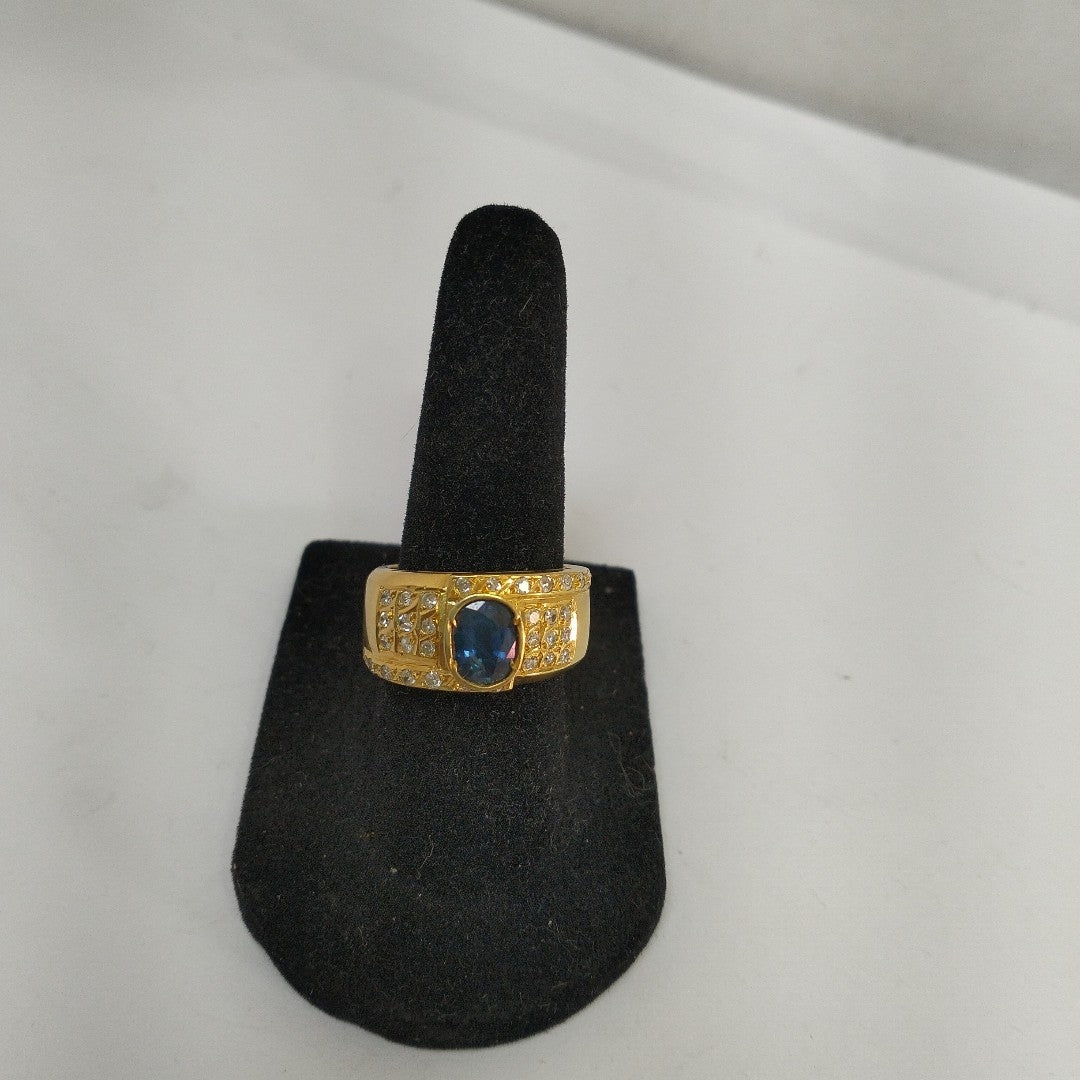 ANILLO ORO 14 K 9.4 GRMS (SEMINUEVO)