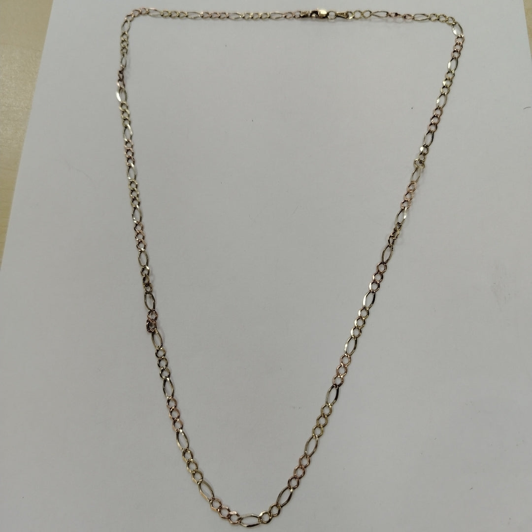 CADENA ORO, ORO COMBINADO 10 K 7.3 GRMS (SEMINUEVO)