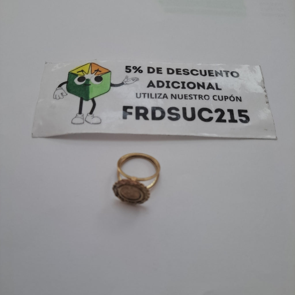 K1 4.3 GRMS 10 K IDENTIFICACIÓN ANILLITO MATERIALES ORO CANTIDAD DE P (SEMINUEVO)