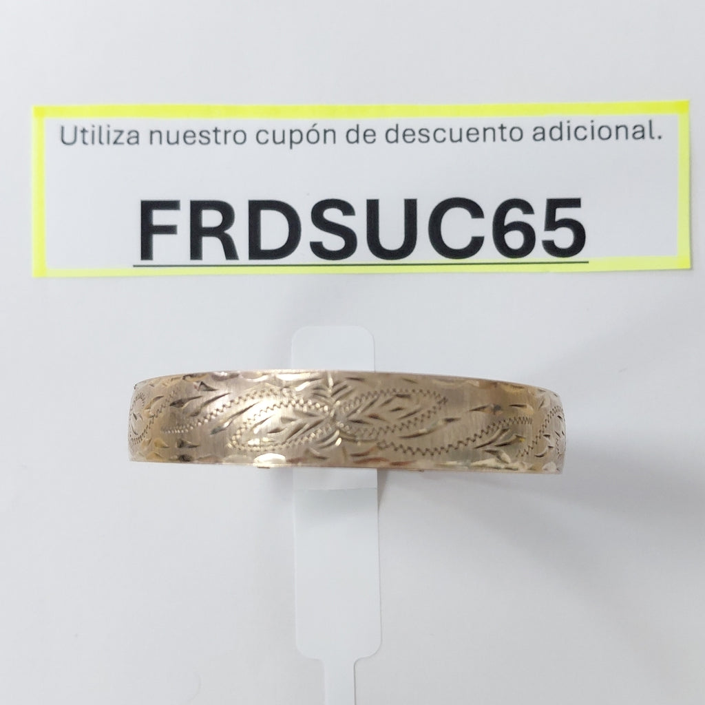 PULSERA RIGIDA ORO 8 K 10.7 GRMS (SEMINUEVO)