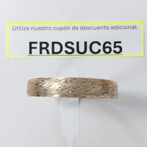 PULSERA RIGIDA ORO 8 K 10.7 GRMS (SEMINUEVO)