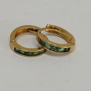 ARRACADAS PAR ORO 14 K 1.3 GRMS (SEMINUEVO)