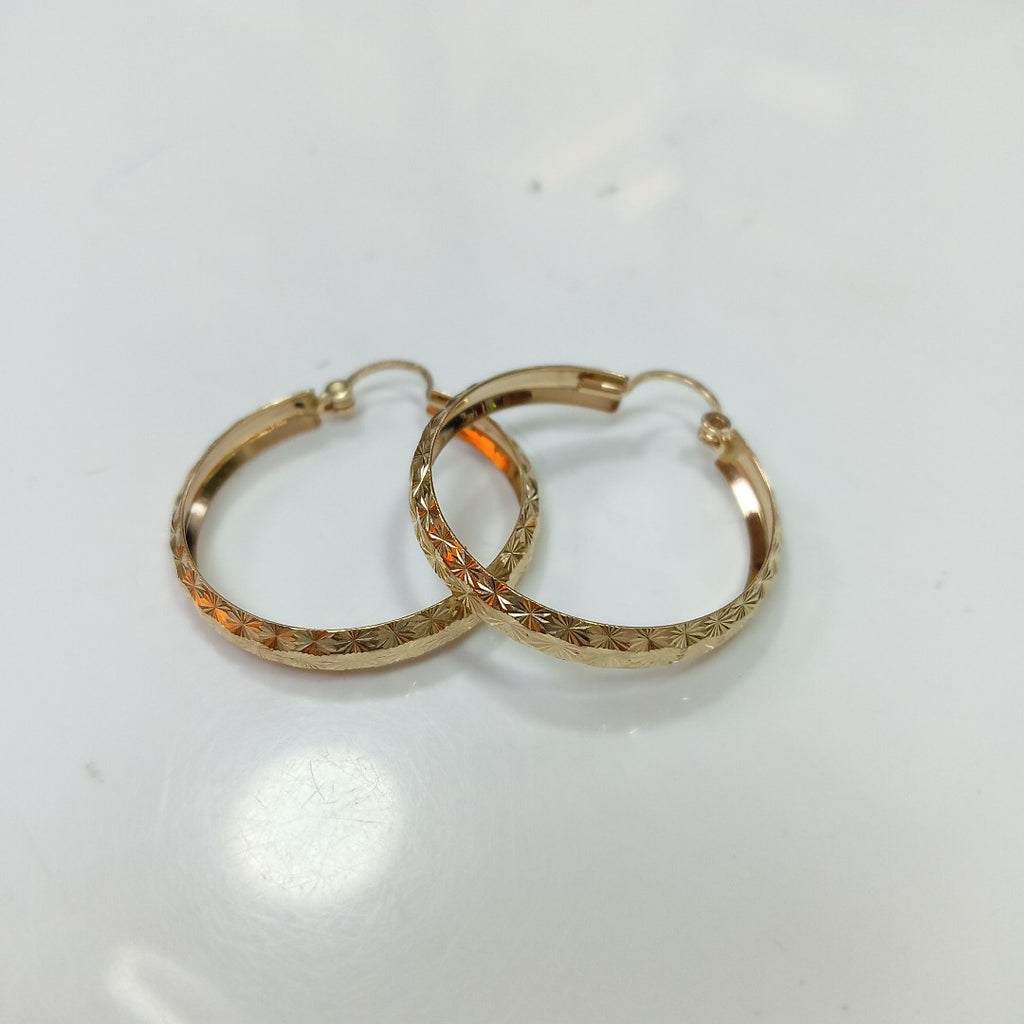 ARRACADAS PAR ORO 10 K 3.5 GRMS (SEMINUEVO)