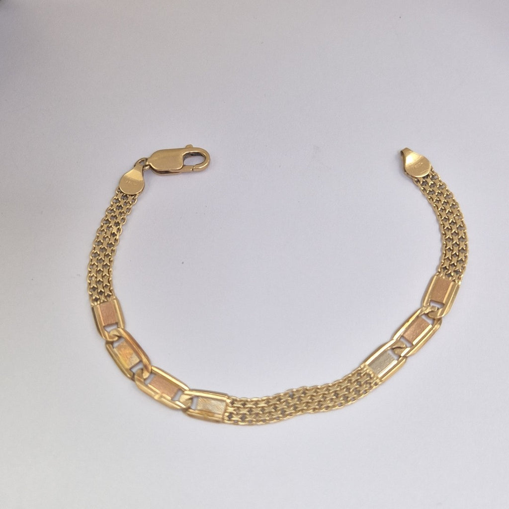 PULSERA ORO 14 K 10.4 GRMS (SEMINUEVO)